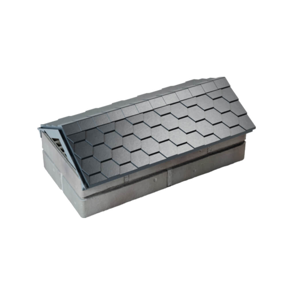 Парапет Zking Эверест Серый с посадкой на 1 кирпич (200/225/255мм) в Серпухове фото