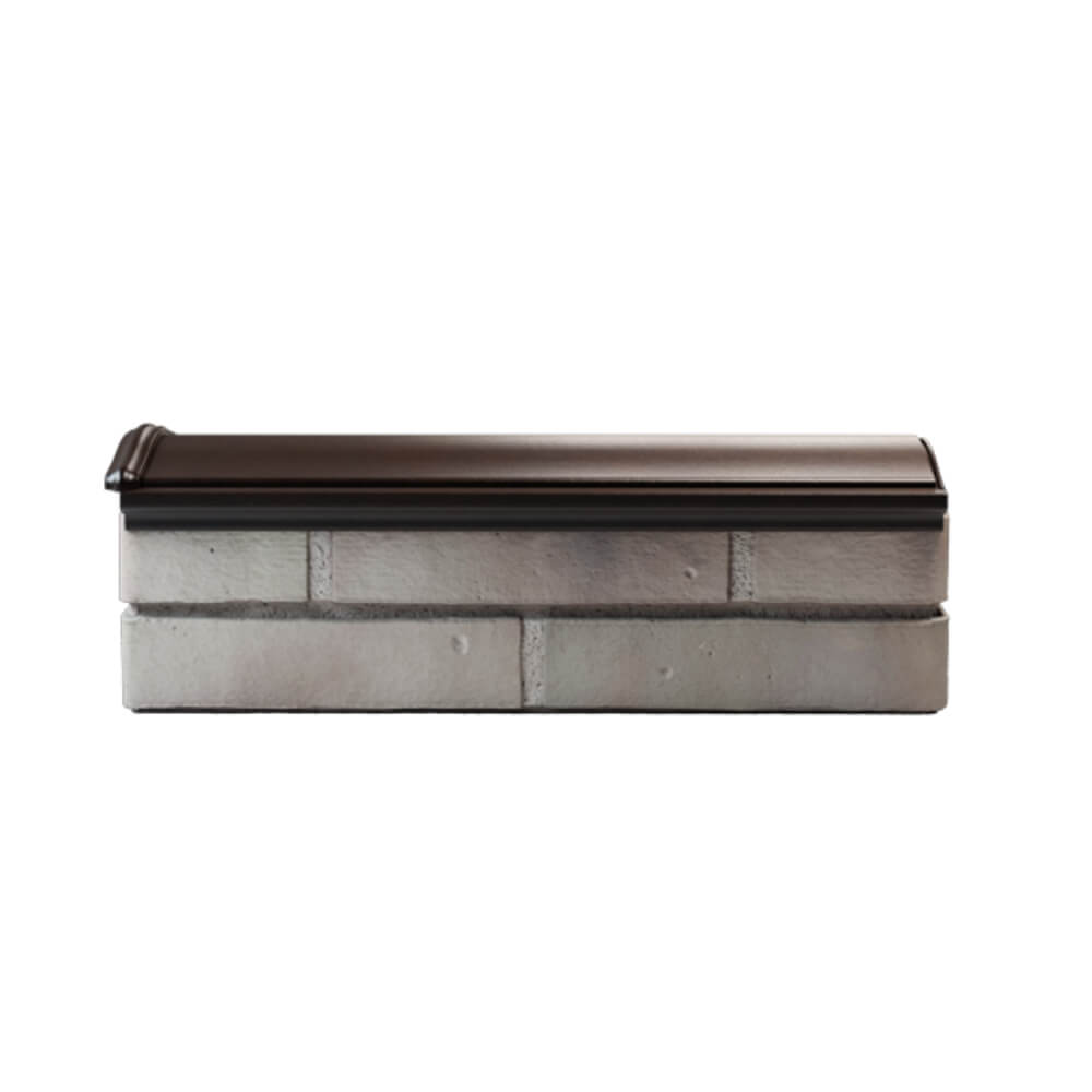 Парапет Zking Монблан Коричневый посадка на 0.5 кирпича (130мм) в Серпухове фото