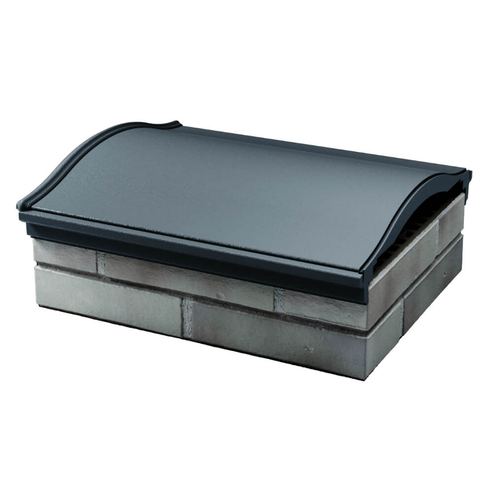 Парапет Zking Монблан Серый посадка на 1.5 кирпича (355/385мм) в Серпухове фото