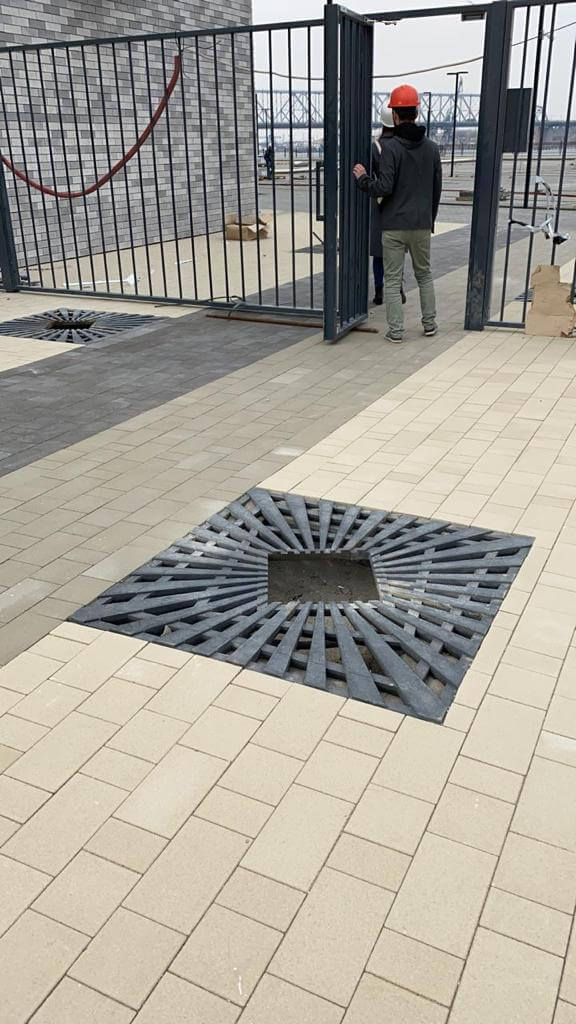 Приствольная решетка для дерева ZKING ATMOSPHERE 1.2х1.2м Черная в Серпухове фото