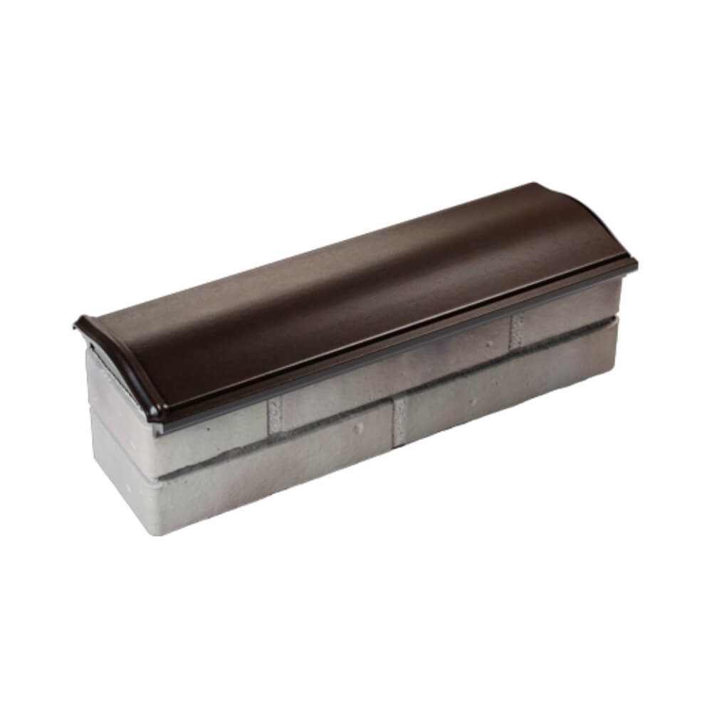 Парапет Zking Монблан Коричневый посадка на 0.5 кирпича (130мм) в Серпухове фото