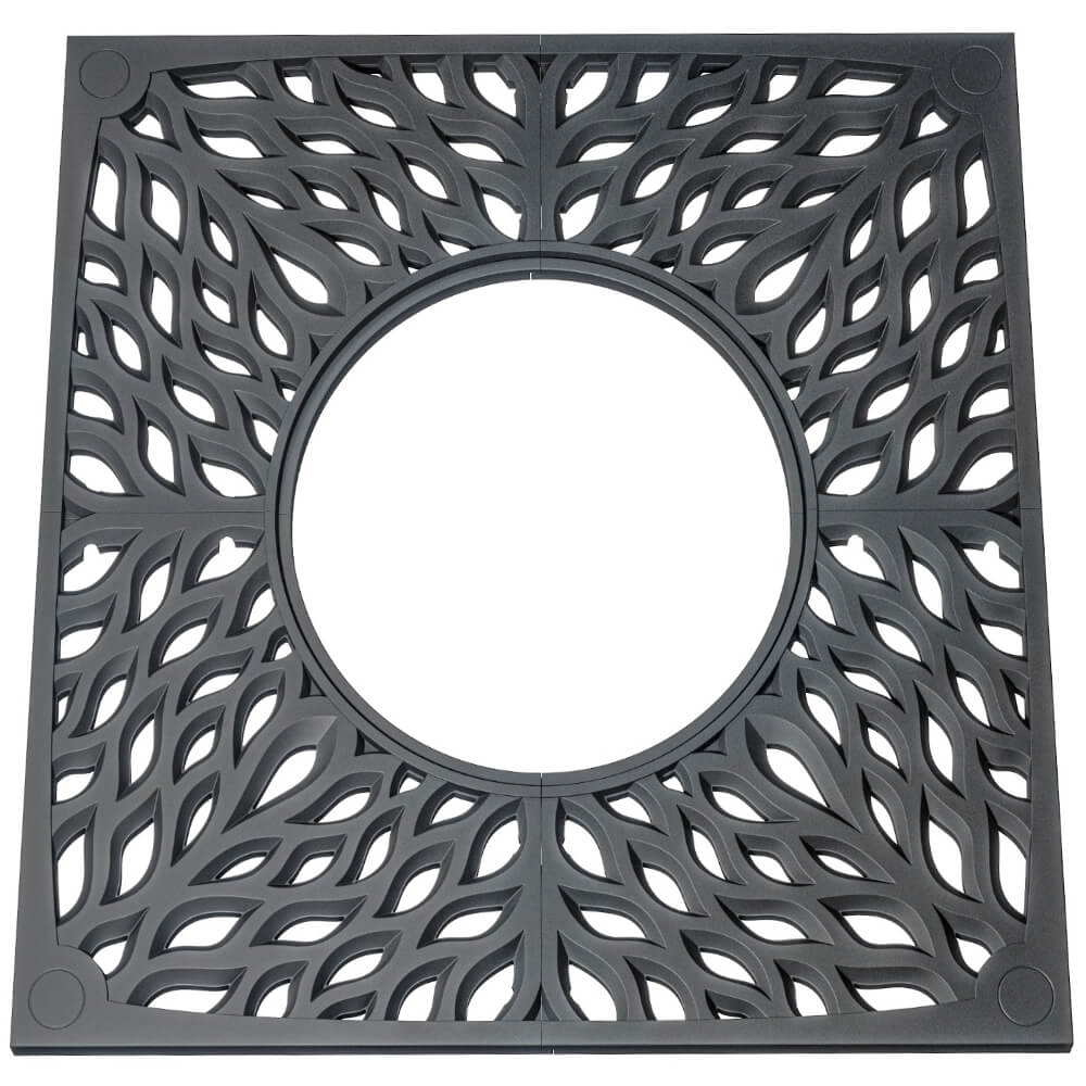 Приствольная решетка для дерева ZKING CRUST 2х2м Черная Серпухов фото