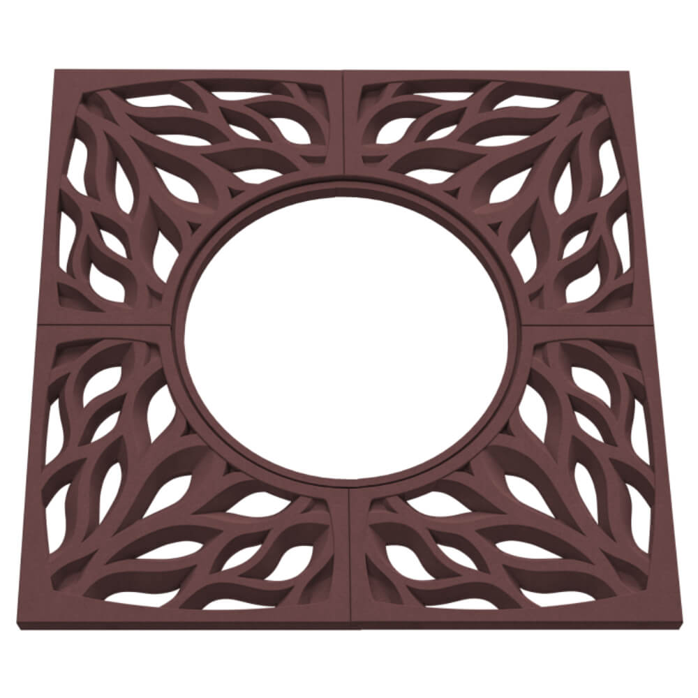 Приствольная решетка для дерева ZKING CRUST 1.2х1.2м Коричневая в Серпухове фото