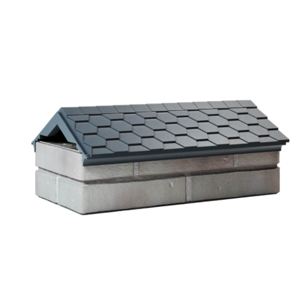 Парапет Zking Эверест Серый с посадкой на 1 кирпич (200/225/255мм) Серпухов фото