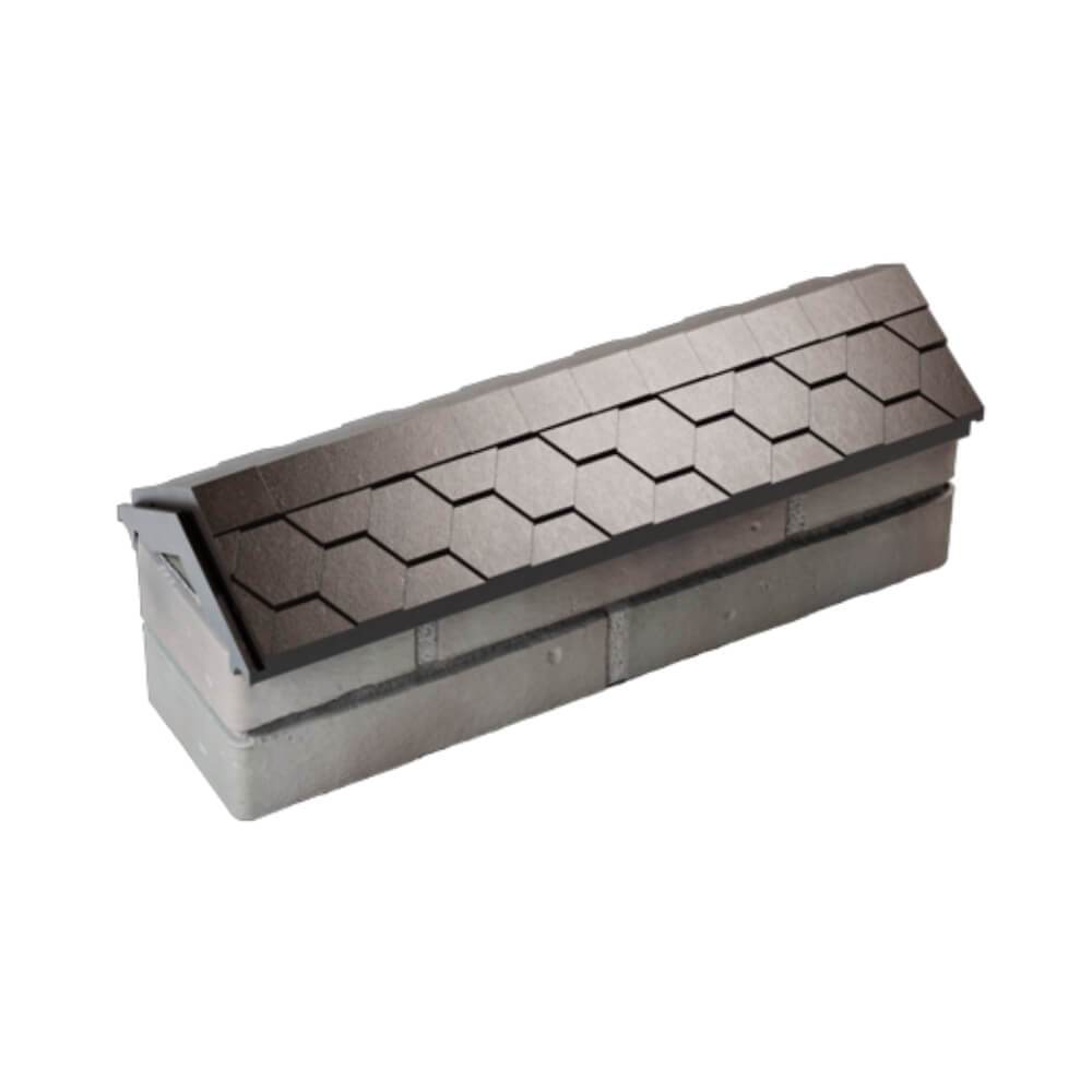 Парапет Zking Эверест Коричневый с посадкой на 0.5 кирпича (130мм) в Серпухове фото