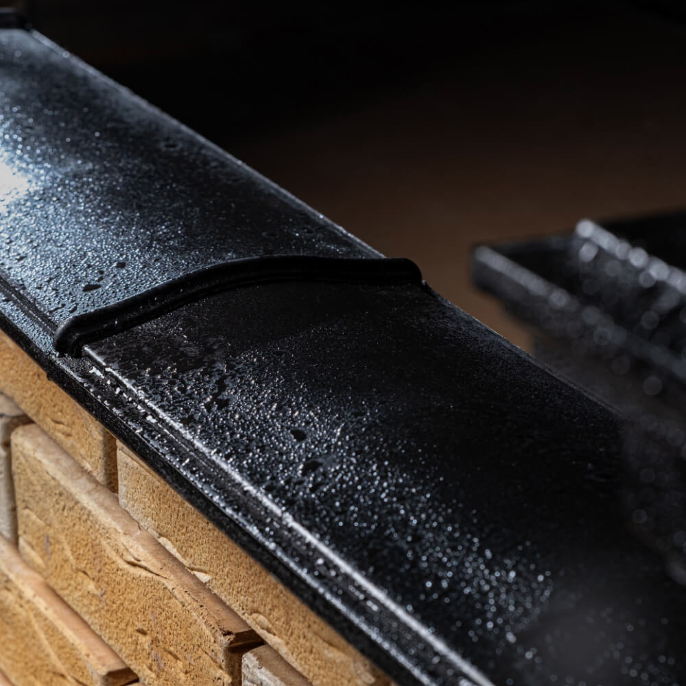 Парапет Zking Монблан Черный посадка на 0.5 кирпича (130мм) в Серпухове фото