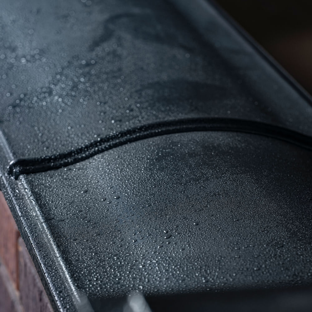 Парапет Zking Монблан Черный посадка на 0.5 кирпича (130мм) в Серпухове фото