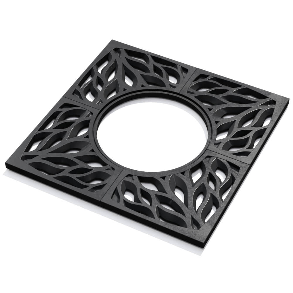 Приствольная решетка для дерева ZKING CRUST 1.2х1.2м Черная в Серпухове фото