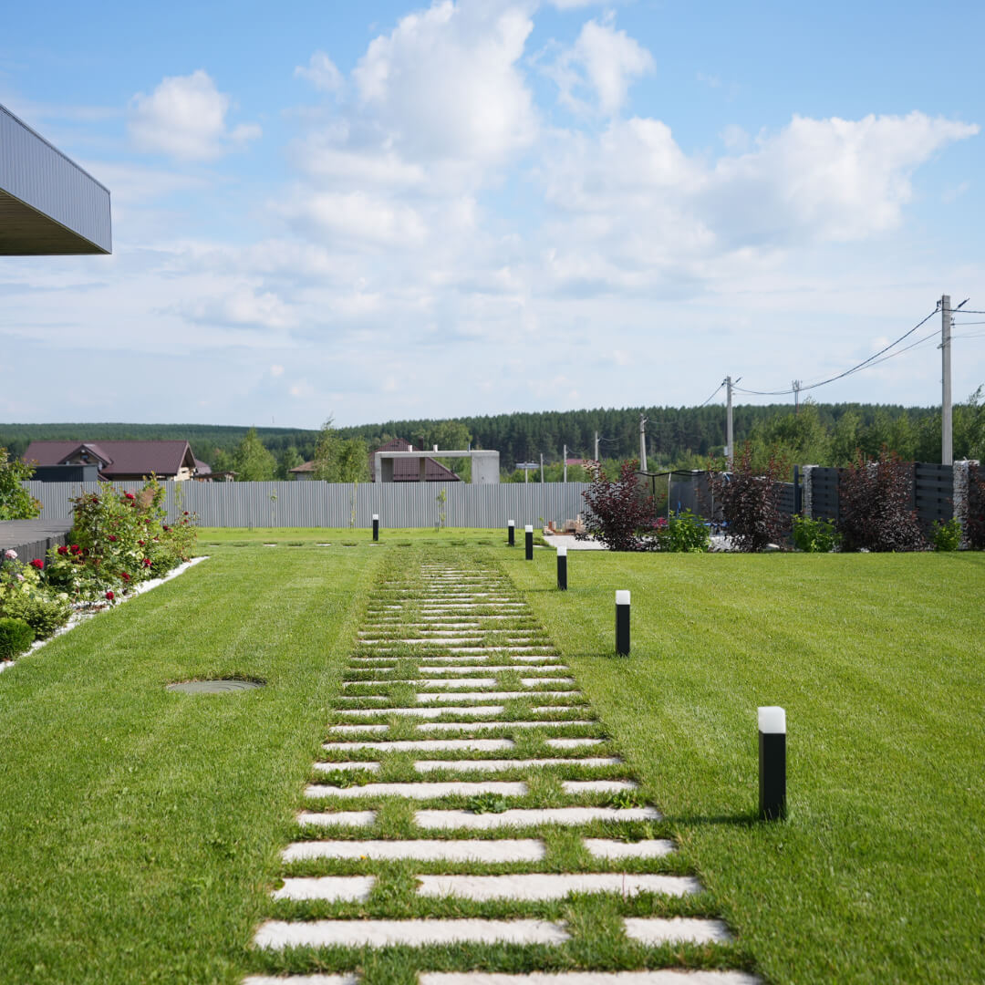 Шаговая плита STONE Светлая Галька 990х330х55мм в Серпухове фото