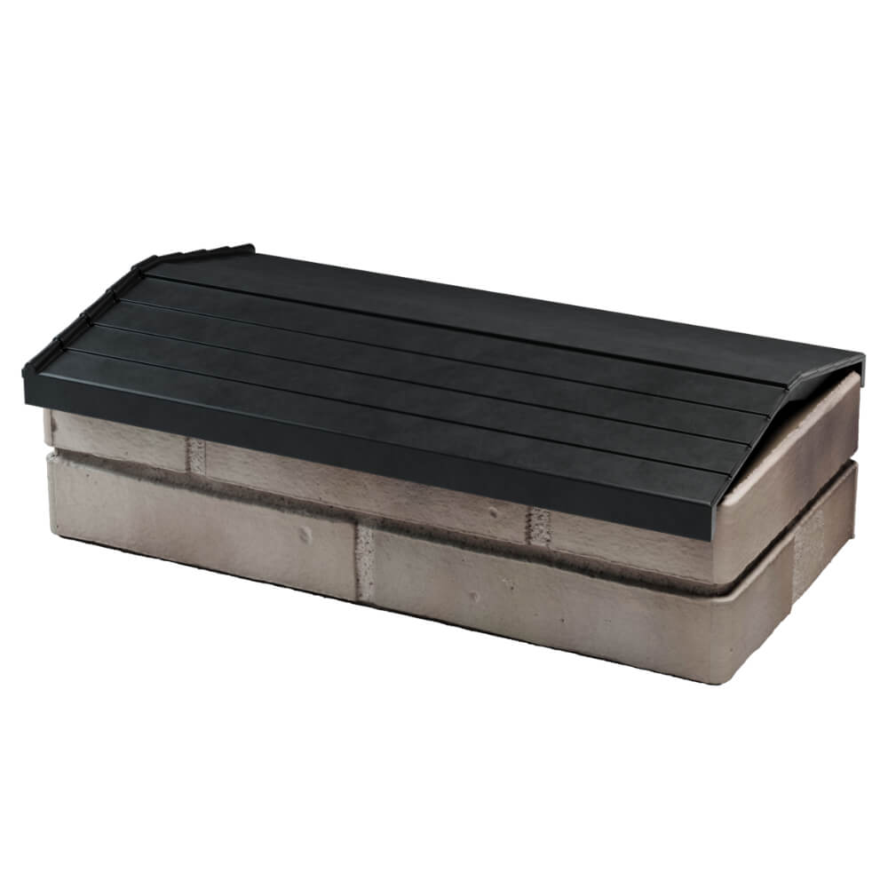 Парапет Zking Бона ХайТек Черный с посадкой на 1 кирпич (200/225/255мм) в Серпухове фото