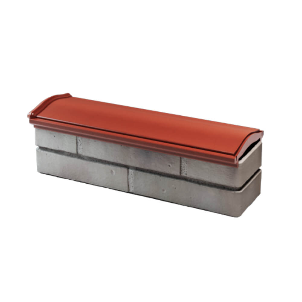 Парапет Zking Монблан Красный посадка на 0.5 кирпича (130мм) в Серпухове фото