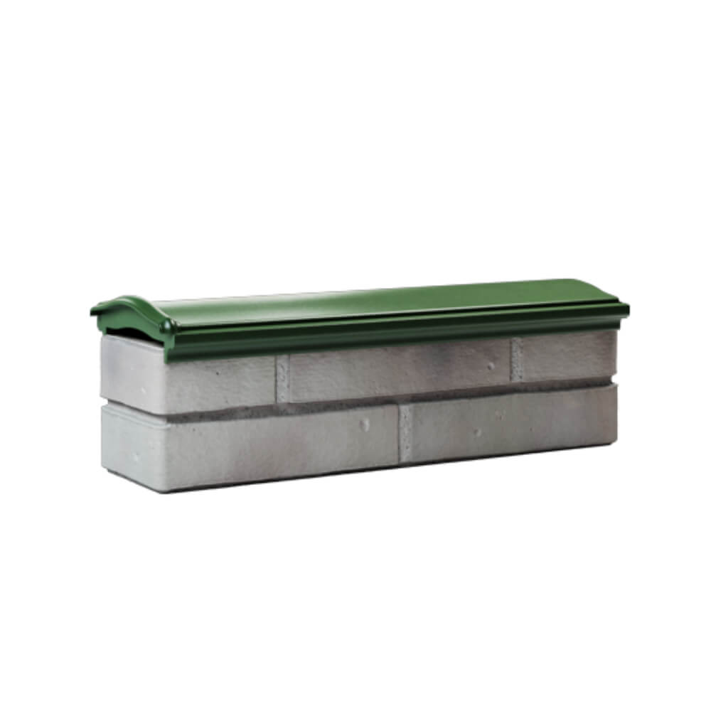 Парапет Zking Монблан Зеленый посадка на 0.5 кирпича (130мм) Серпухов фото