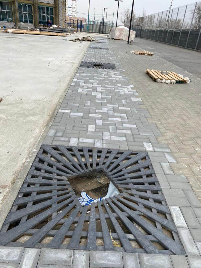 Приствольная решетка для дерева ZKING ATMOSPHERE 1.2х1.2м Черная в Серпухове фото