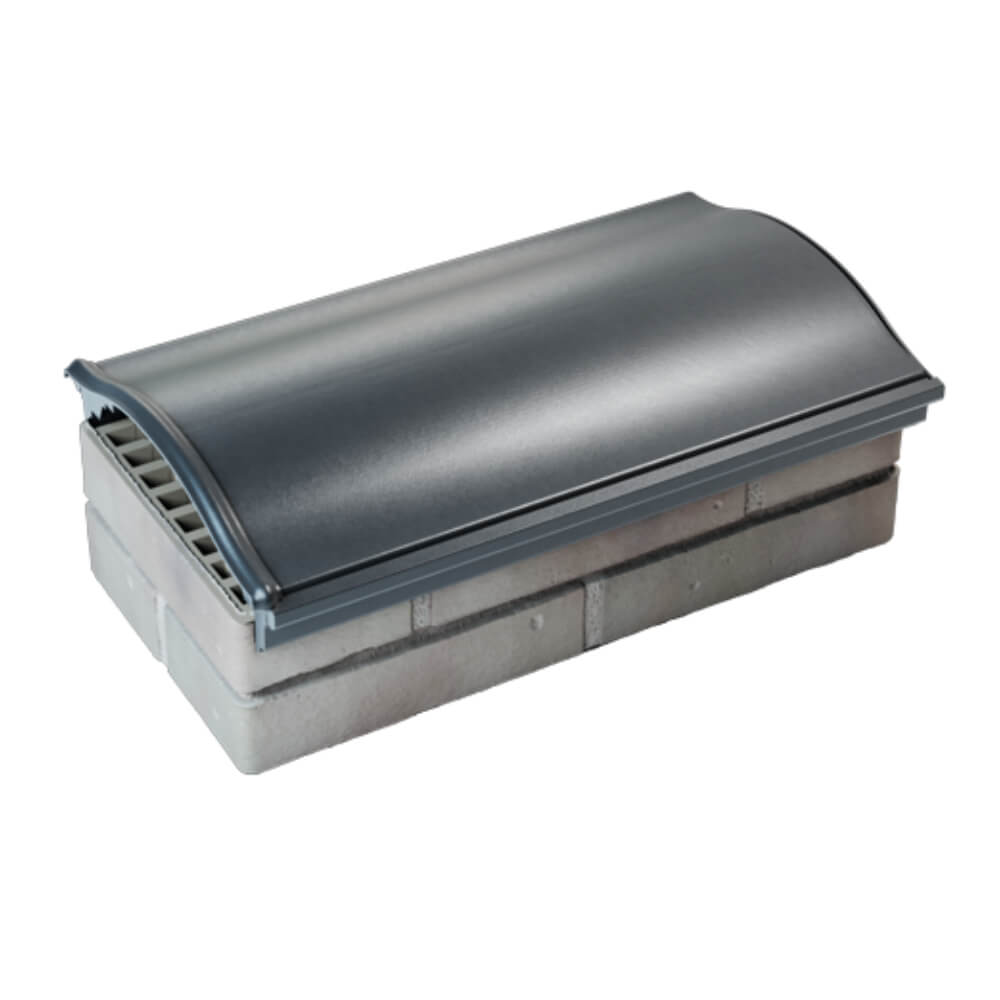 Парапет Zking Монблан Серый посадка на 1 кирпич (200/225/255мм) в Серпухове фото