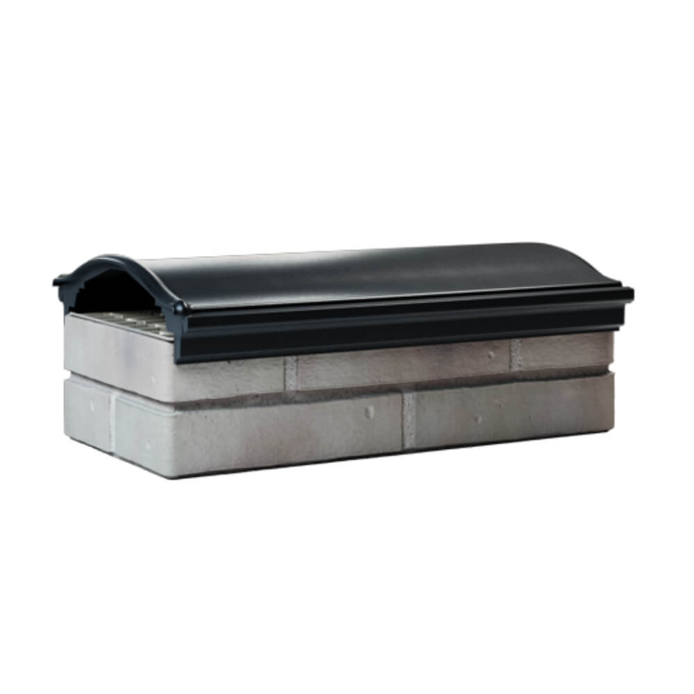 Парапет Zking Монблан Черный посадка на 1 кирпич (200/225/255мм) Серпухов фото