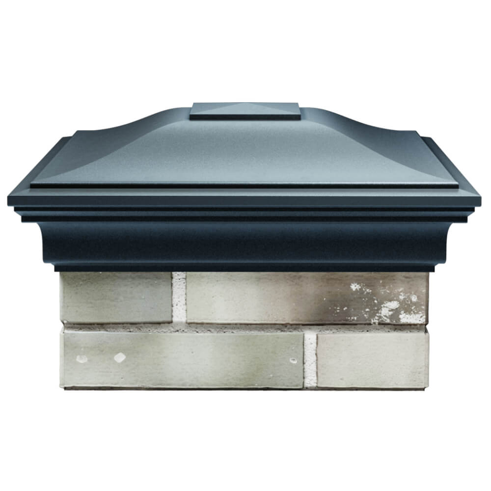 Колпак Zking Монблан Серый на столб 1.5х1.5 кирпича (385х385мм) Серпухов фото