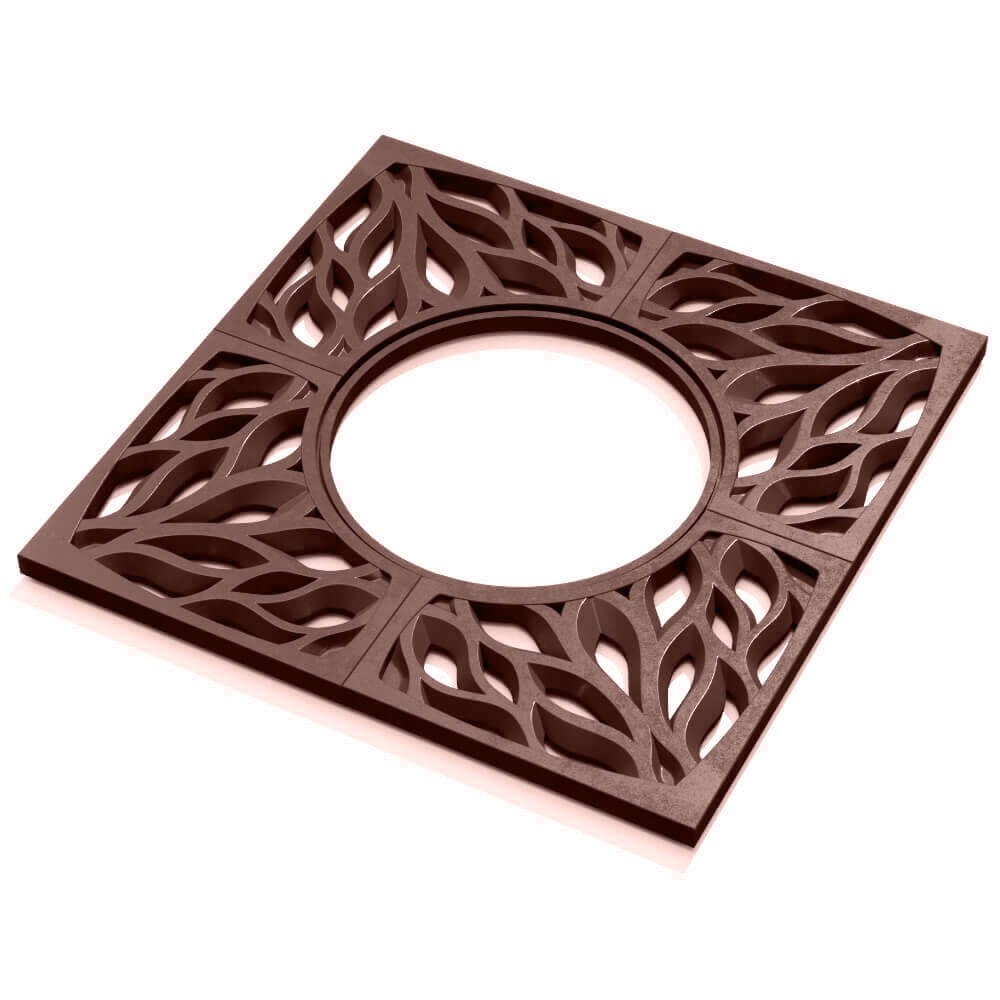 Приствольная решетка для дерева ZKING CRUST 1.2х1.2м Коричневая в Серпухове фото