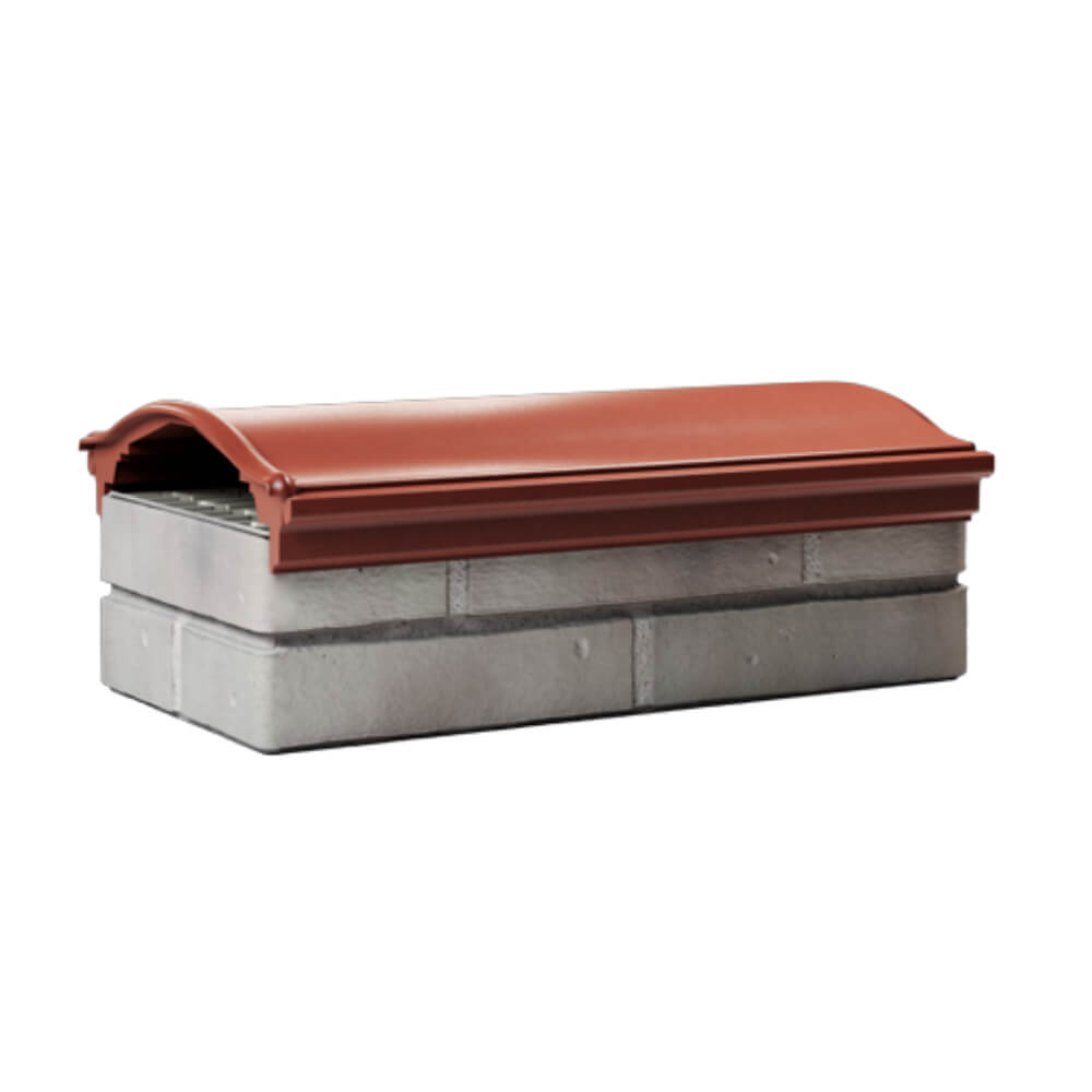 Парапет Zking Монблан Красный посадка на 1 кирпич (200/225/255мм) Серпухов фото