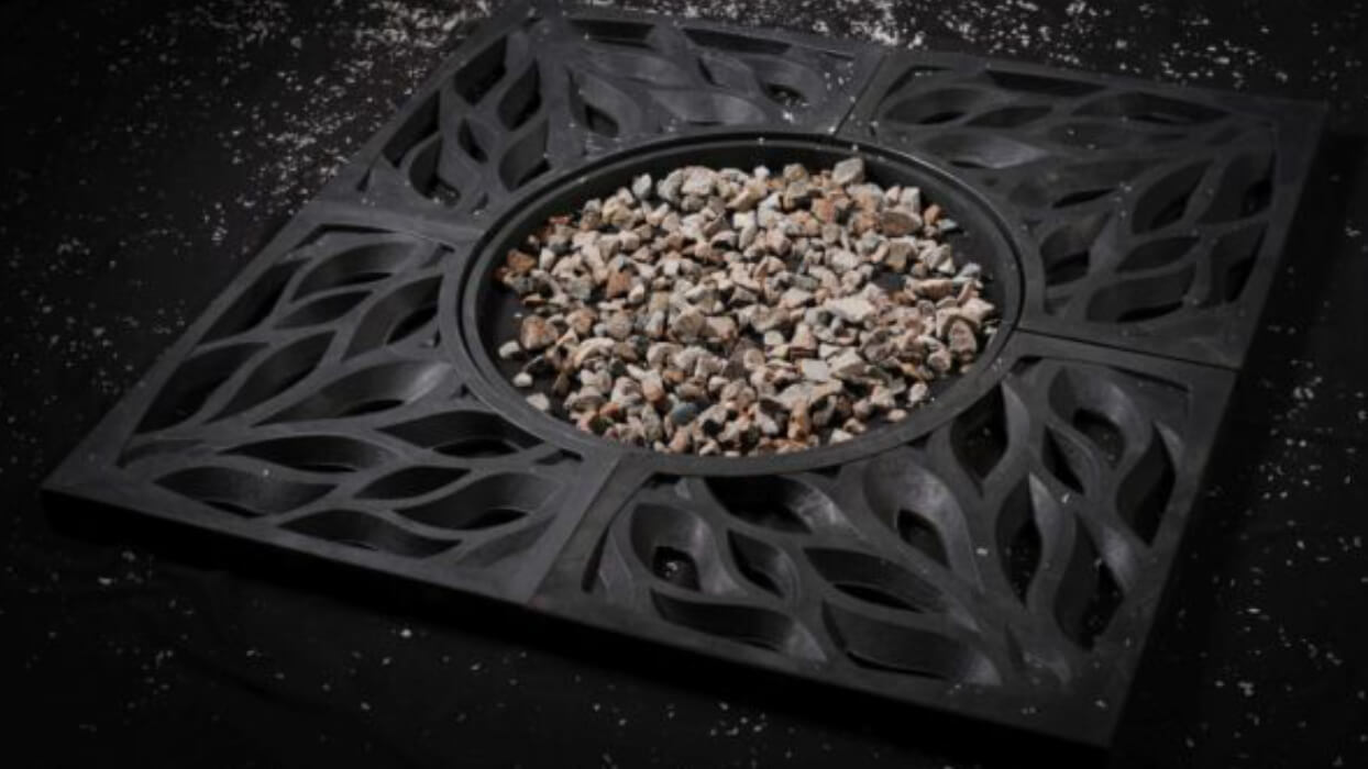 Приствольная решетка для дерева ZKING CRUST 1.2х1.2м Черная в Серпухове фото