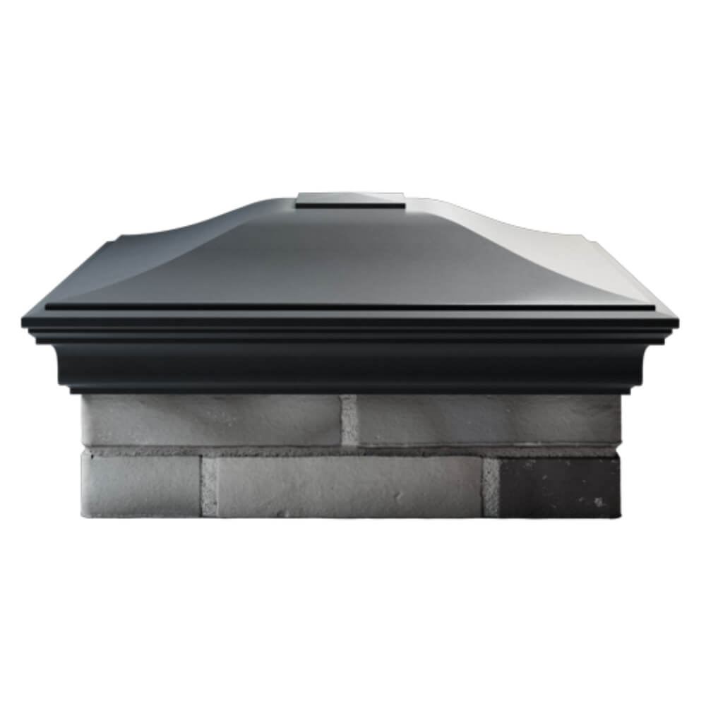 Колпак Zking Монблан Серый на столб 2х2 кирпича (515х515мм) в Серпухове фото