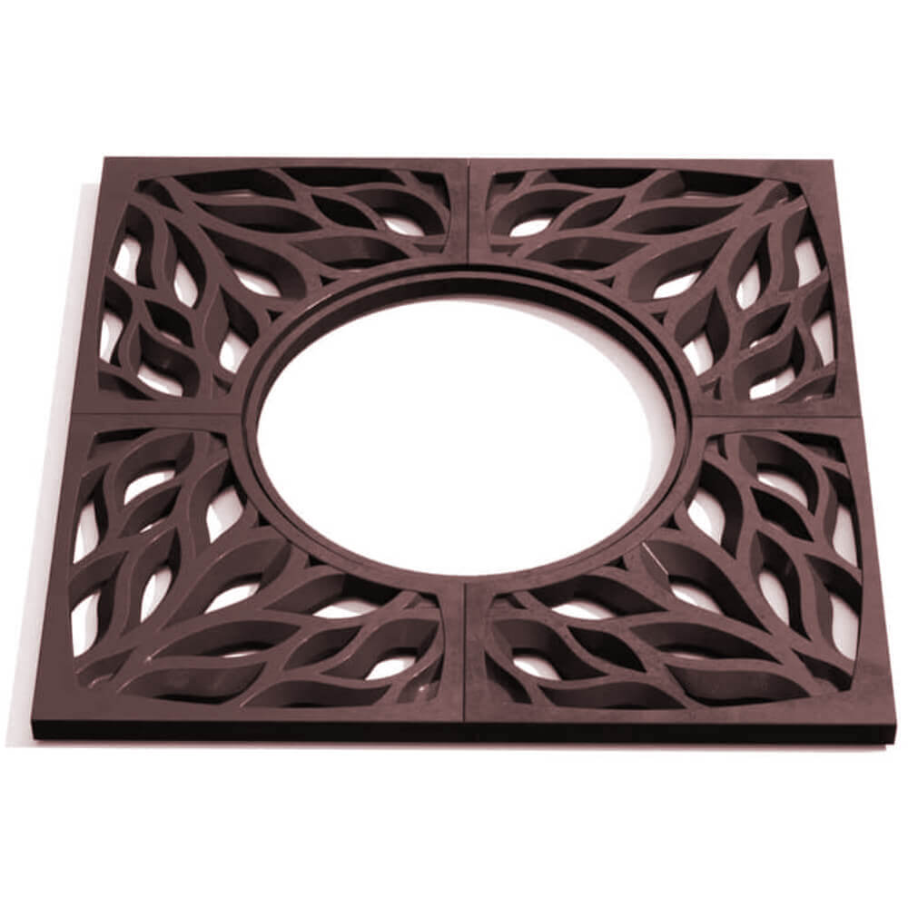 Приствольная решетка для дерева ZKING CRUST 1.2х1.2м Коричневая Серпухов фото