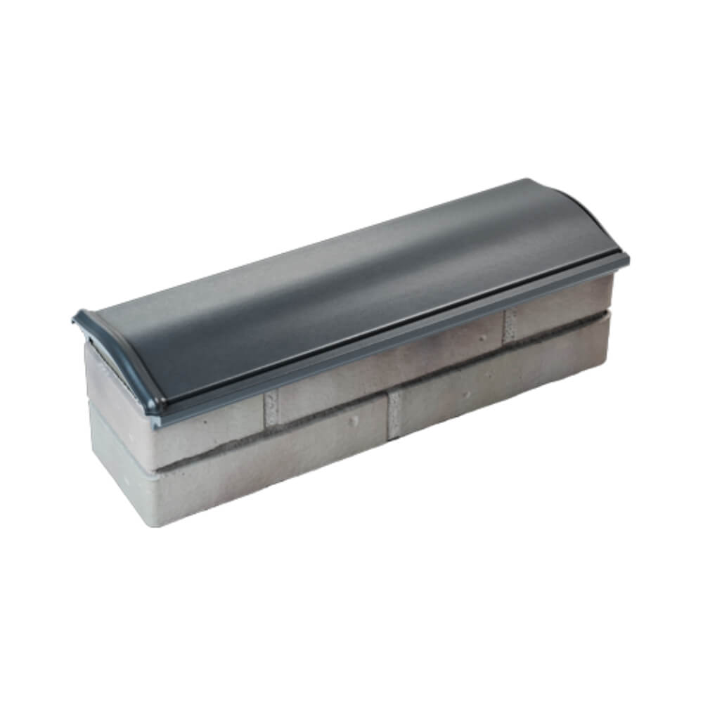 Парапет Zking Монблан Серый посадка на 0.5 кирпича (130мм) в Серпухове фото