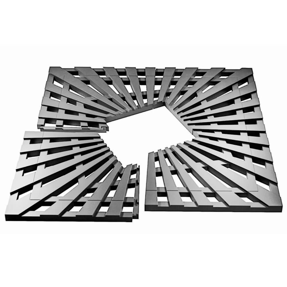 Приствольная решетка для дерева ZKING ATMOSPHERE 1.2х1.2м Серая в Серпухове фото