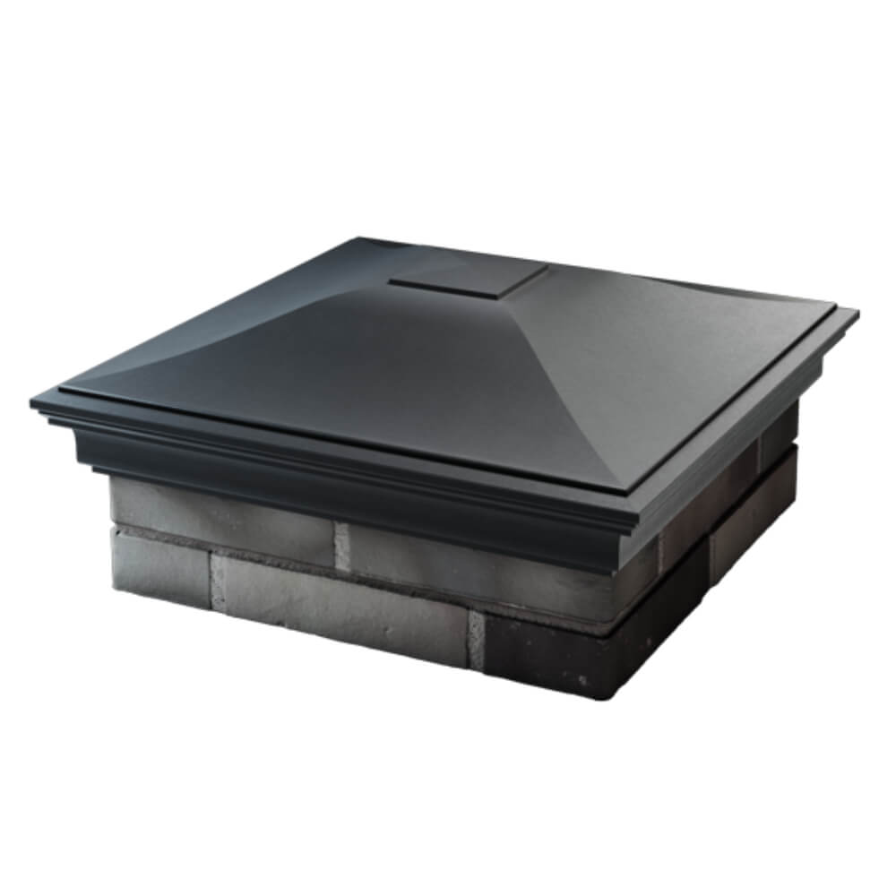 Колпак Zking Монблан Серый на столб 2х2 кирпича (515х515мм) в Серпухове фото