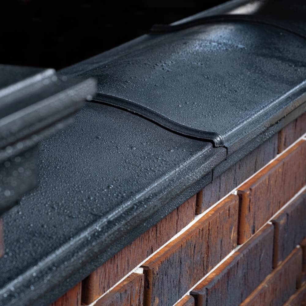 Парапет Zking Монблан Черный посадка на 0.5 кирпича (130мм) в Серпухове фото