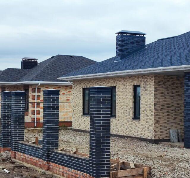 Колпак Zking Бона ХайТек Серый на столб 1.5х1.5 кирпича (385х385мм) в Серпухове фото