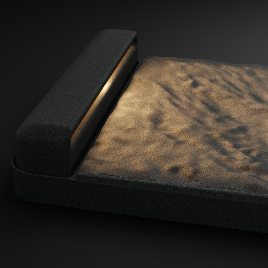 LED Светильник для шаговой плиты STONE Графитовый Серый 330х75х98мм Серпухов фото